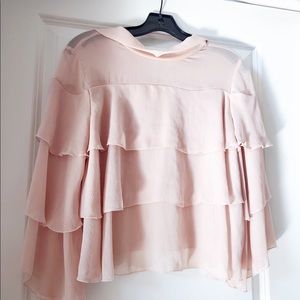 Romantic Ruffle Top from Zara